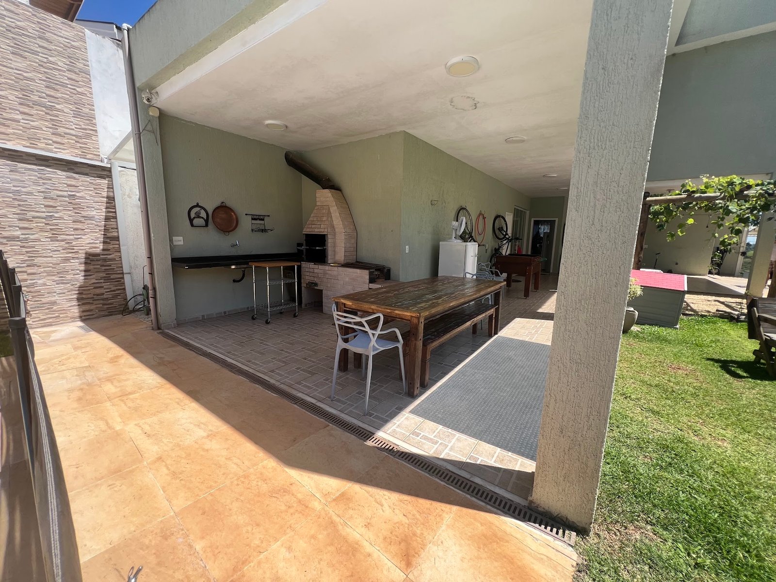 Área externa casa São Roque